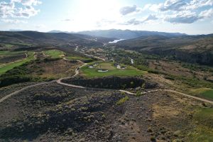 Victory Ranch 17th Green Aerial 2025